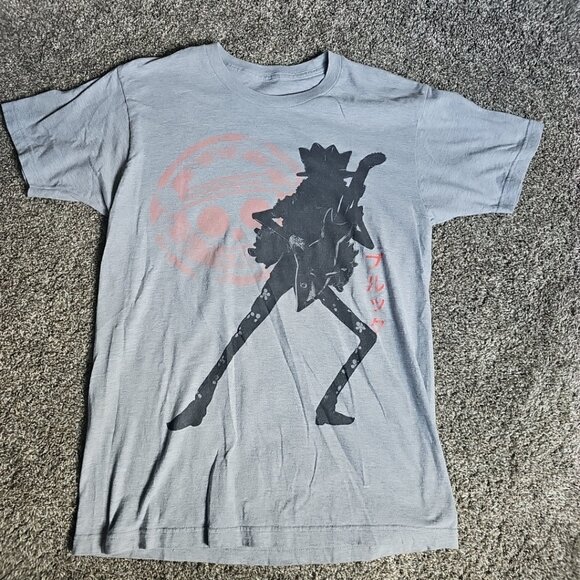 One Piece Empowering Artists Size Large Gray/Black Short Sleeve Anime Shirt - Picture 1 of 4
